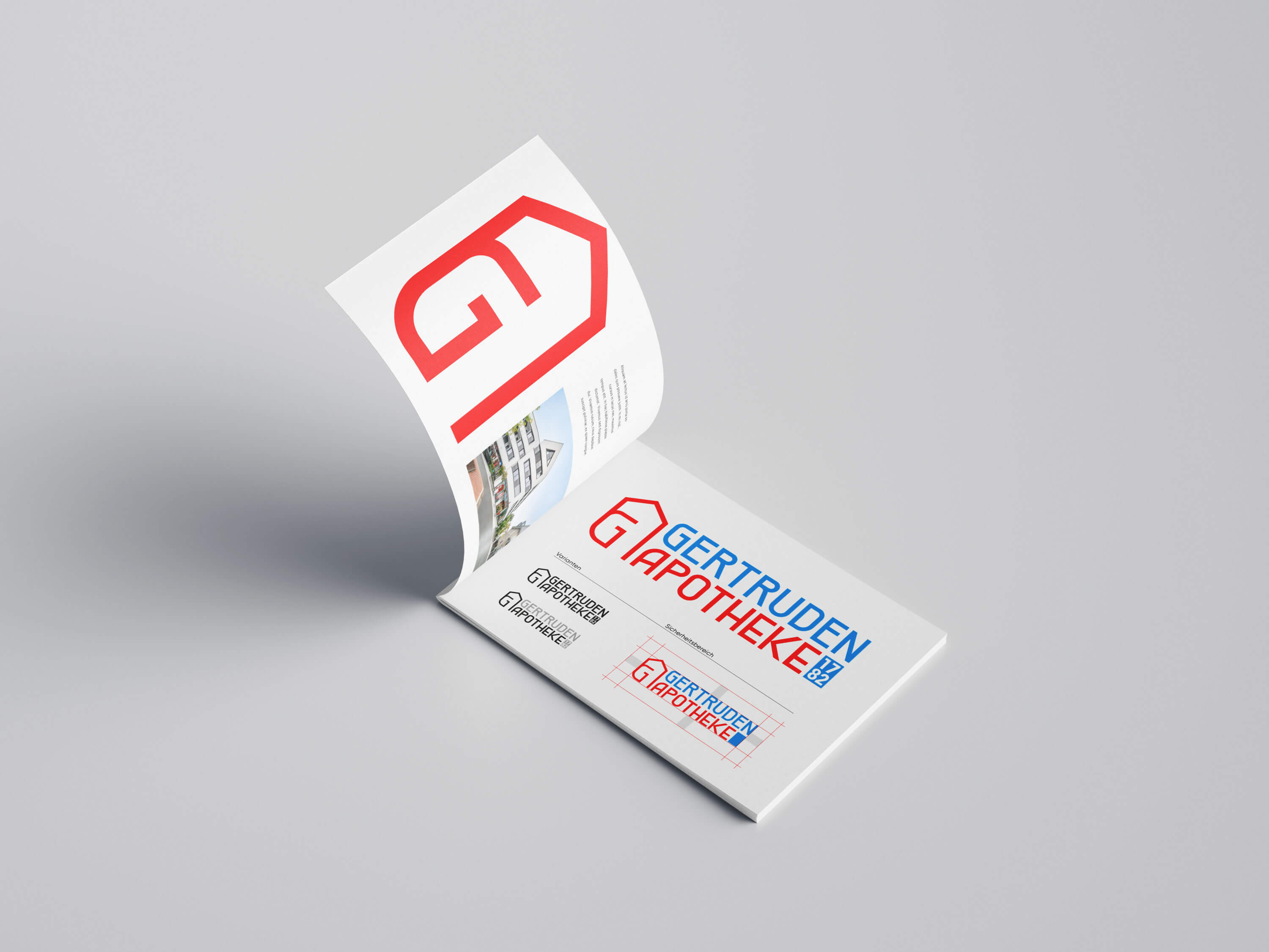 Mockup des Logos der Gertruden Apotheke